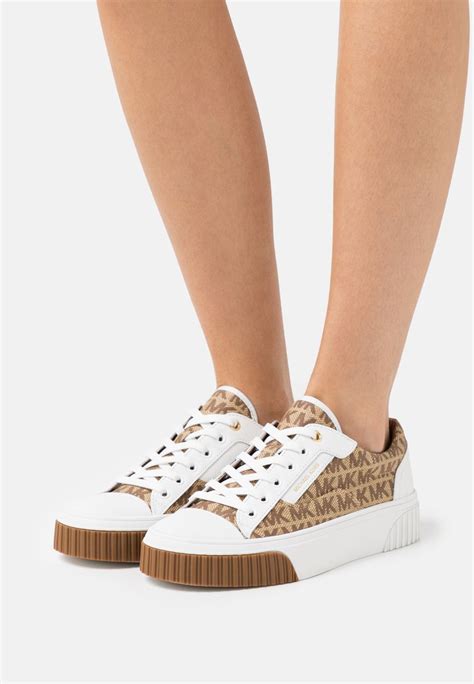 michael michael kors oscar lace-up sneakers|Michael Kors women's trainers.